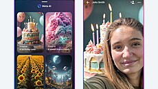 Messenger bude nov� nabízet pozadí vygenerované AI.