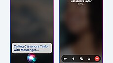 Messenger bude um�t vyu�ít Apple asistentku Siri k hlasovému ovládání.
