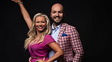 Lucie Borhyová a Martin �imek za TV Nova v projektu Roztan�ené divadlo 2024