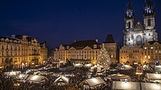 V Praze zaaly adventní trhy. (30. listopadu 2024)
