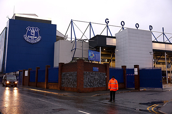 Pohled na Goodison Park v sobotu 7. prosince 2024.