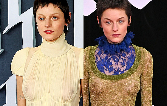 Emma Corrinová na premié�e filmu Nosferatu v Londýn� a v Berlín�, prosinec 2024)