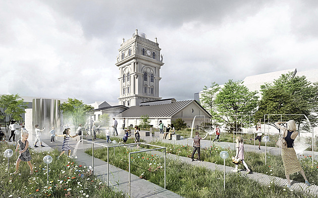 Expozice návtvníci najdou v podzemním vodojemu i v bývalé vodárenské vi.