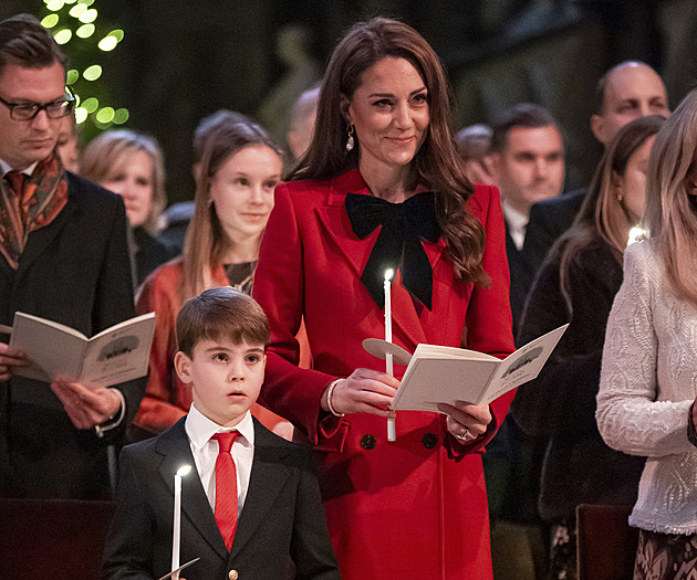 Princezna Kate po roce na kolední mši: Netušila jsem, že ten rok bude takový