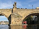 Vmna osvtlen na praskm Karlov most
