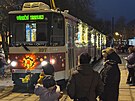 Do plzeskch ulic vyjela vnon tramvaj. (1. prosince 2024)