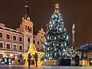 Rozsvcen vnonho stromu sledovaly v nedli na Perntnskm nmst tisce...