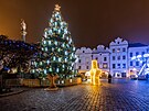Rozsvcen vnonho stromu sledovaly v nedli na Perntnskm nmst tisce...