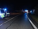 K nehod dolo v obci Nov Ves na Chrudimsku. (29. listopadu 2024)