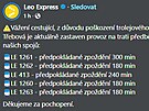 Zpodn Leo Expressu (1. prosince 2024)