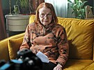 Iva Jan�urová p�i natá�ení seriálu Náhradníci (2024)