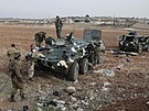 Rebelové v klí�ovém m�st� Homs v Sýrii (7. prosince 2024)