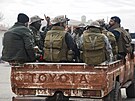 Rebelové v klí�ovém m�st� Homs v Sýrii (7. prosince 2024)