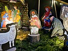 V Dolejm Tov u Hartmanic maj originln betlm. Je pbhem tamnho sboru...