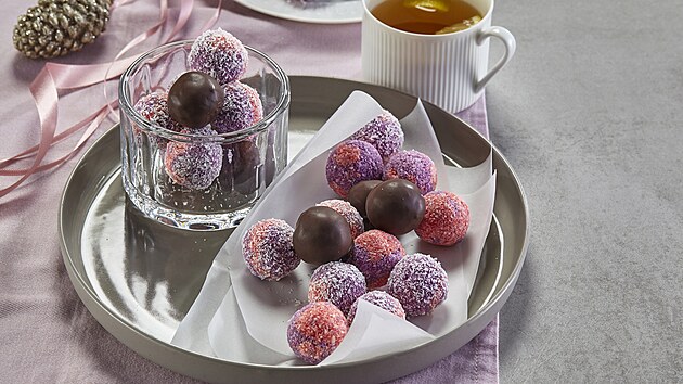 Nepeené duhové kuliky