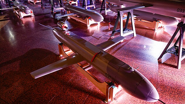 Ukrajina pedstavila novou zbra domc vroby, kter m podle n dolet a 700 kilometr a kterou oznauje za dron-stelu. (6. prosince 2024)