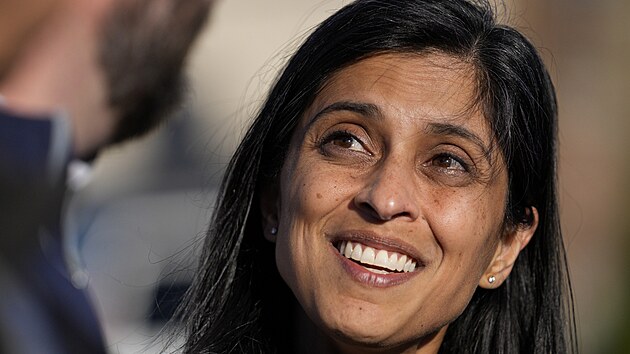 Usha Vanceov� b�hem sen�tn�ch voleb v Ohiu (8. listopadu 2022)