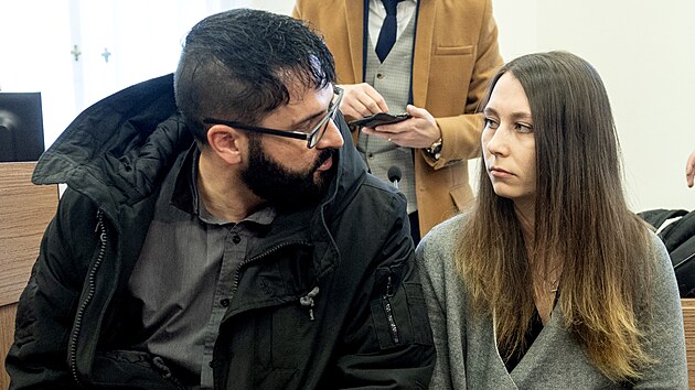 P�ed Obvodn�m soudem pro Prahu 5 stanul expolicista Tom� Strnad. (5. prosince 2024)