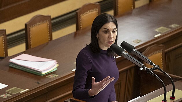 P�edsedkyn� Poslanecké sn�movny Markéta Pekarová Adamová (TOP 09)
