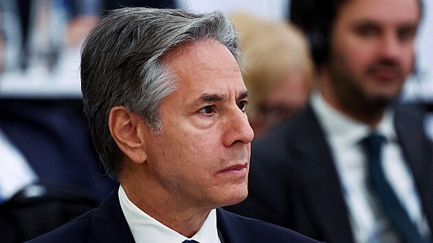 Jedn�n� OBSE na Malt� se z��astnil i americk� ministr zahrani�n�ch v�c� Antony Blinken. (5. prosince 2024)