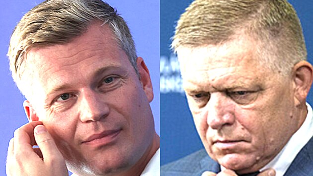 Zleva: Filip Turek, Robert Fico