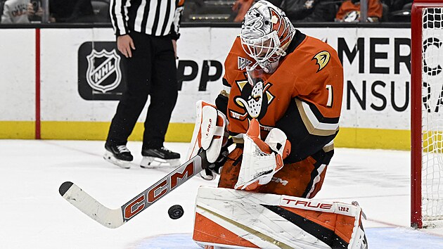 Brank Luk Dostl z Anaheimu v zpase s Ottawou.