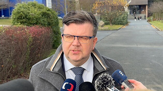 Rektor Zpadoesk univerzity v Plzni Miroslav Lvika. (6. prosince 2024)