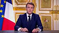 Francouzský prezident Emmanuel Macron.