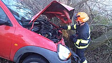B�hem pond�lního rána hasi�i zasahovali u osmi nehod, co� je b�n� jejich...