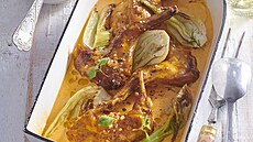 Peený králík na paprice s fenyklem