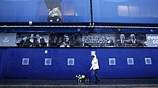 Okolí Goodison Parku v sobotu 7. prosince 2024.