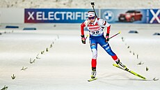 Markéta Davidová ve zkráceném vytrvalostním závod� Sv�tového poháru v...