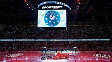 V Calgary uctili památku zesnulého Johnnyho Gaudreaua.