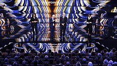 Francouzský re�isér Jacques Audiard p�ebírá cenu za nejlep�í film od Evropské...