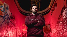 Sparta pedstavila novou posilu útoníka Michaela paka v prostorách praské...