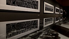 Setkání s fotografem Josefem Koudelkou pi píleitosti otevení výstavy Josef...