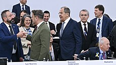 Ukrajinský ministr zahrani�í Andrij Sybiha ozna�il b�hem svého projevu na...