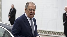 �éf ruské diplomacie Sergej Lavrov na jednání OBSE na Malt� (5. prosince 2024)