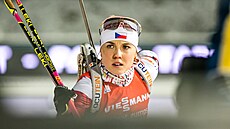 Tereza Voborníková p�i sprintu v Konriolahti,