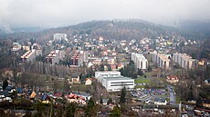 Areál harcovských kolejí v Liberci (5. prosince 2024)