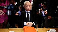 P�edseda polské opozi�ní strany Právo a spravedlnost (PiS) Jaroslaw Kaczy�ski ...
