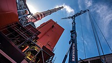 Spole�nost Tameh stojí v areálu ostravské huti Liberty a je na ní velmi...