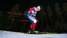 Vít�zslav Hornig ve vytrvalostním závod� v Kontiolahti.