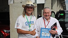 Roman Klemm s mistrem sv�ta z roku 1980, Australanem Alanem Jonesem