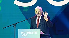Václav Klaus na kongresu strany Motoristé sob (7. prosinec 2024)