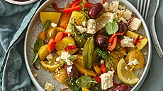 �ecký bramborový salát s fetou