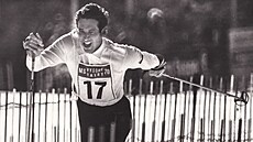 Ladislav Rygl na mistrovství svta 1970 ve Vysokých Tatrách.