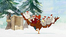 Z filmu Zví�átka a Vánoce