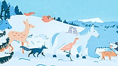 Z filmu Zví�átka a Vánoce