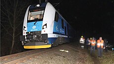 Vlak narazil v Olomouci na most� do dvou dvoukolák� a jízdního kola, je� tam...